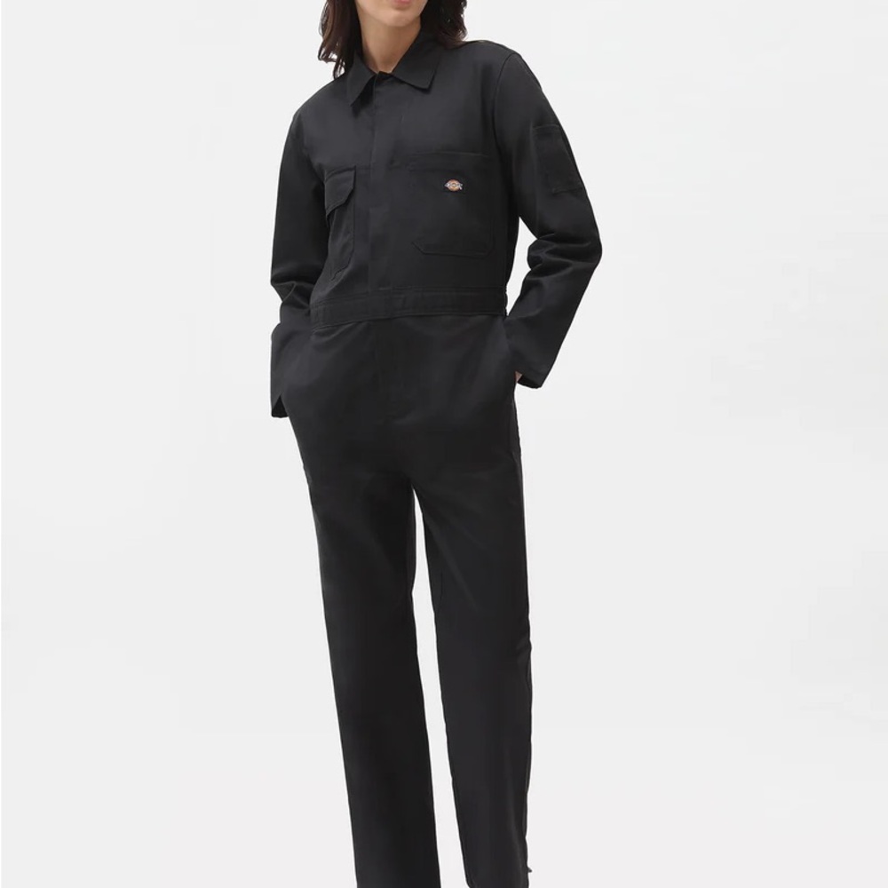 Dickies Women's Classic Black Jumpsuit